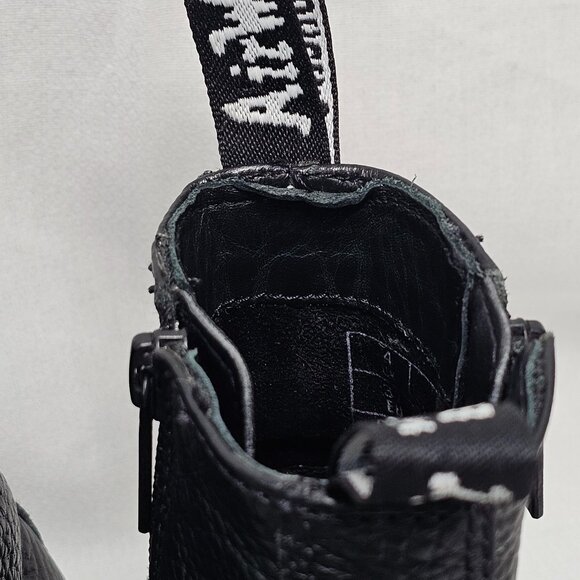 Doc Dr Martens Black Leather Chelsea Boots 2976 w/ Zips Women's Size US 6 - Picture 4 of 13